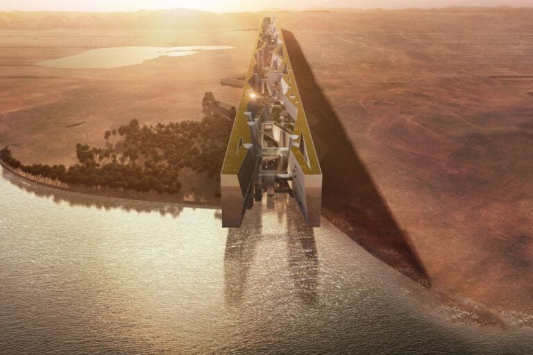 The world's first “water” city will produce up to 600 tons of “green energy”