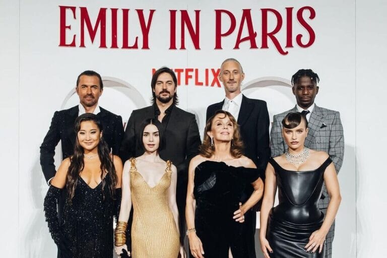 The second part of the fourth season of Emily in Paris premiered in Rome
