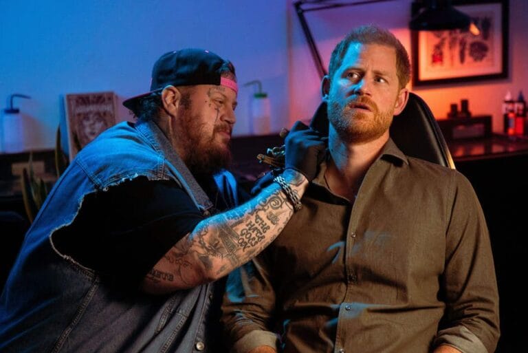 Prince Harry agrees to get his first tattoo for the Invictus Games
