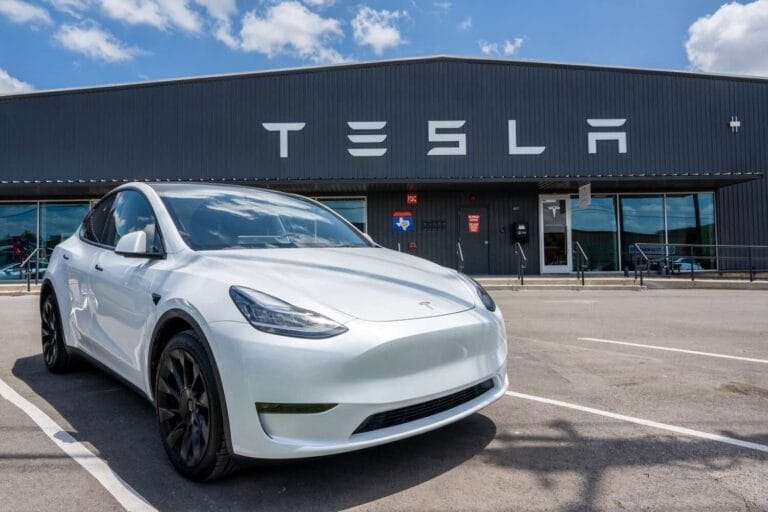 Tesla shares showed the largest growth in November on the stock market