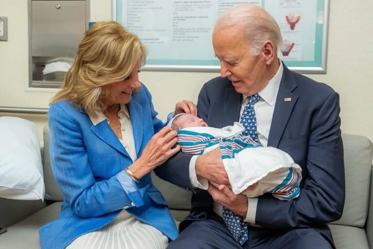 US President Joe Biden becomes a great-grandfather