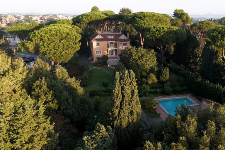 Villa of the Gucci family: a luxury estate for sale in Rome for €14 million