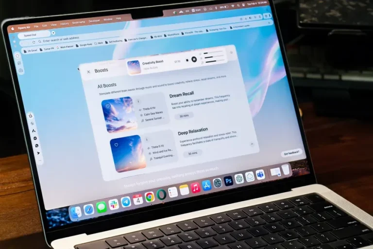 Opera has created a new browser that will take care of mental well-being
