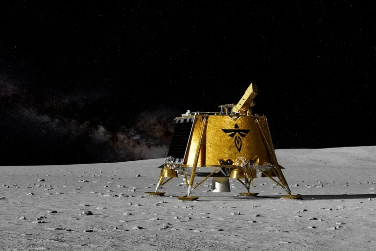 A private company from the USA has successfully landed a conveyance on the Moon for the first time