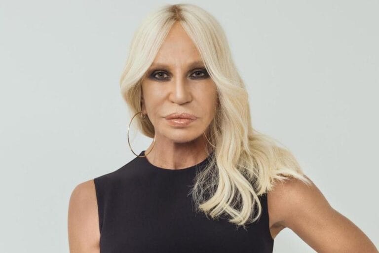 Donatella Versace resigned as creative director of the brand