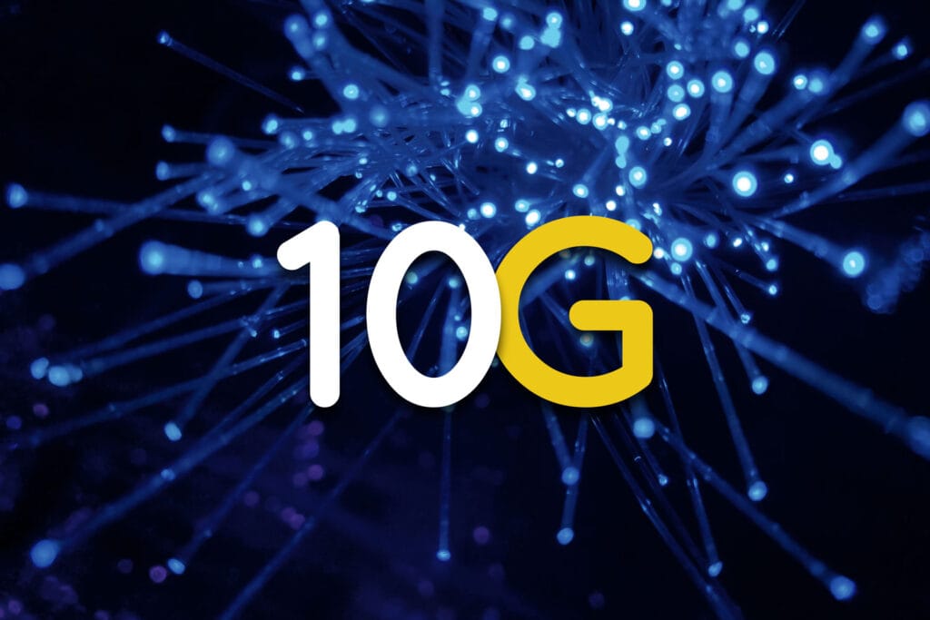China unveils the world's first 10G network