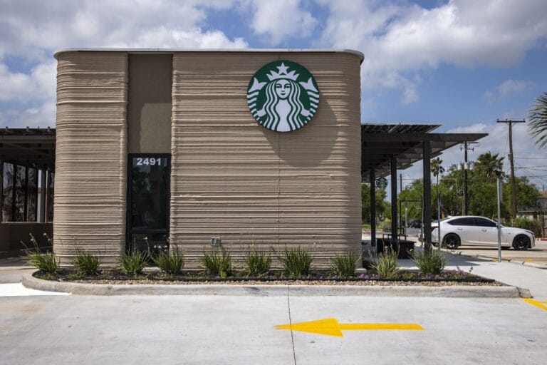 Starbucks opens the first 3D-printed coffee shop in the US