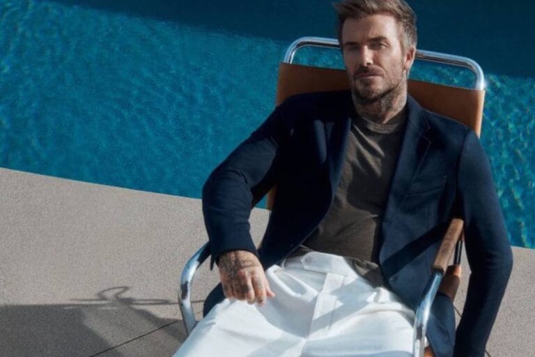 David Beckham and Boss presented their debut joint collection