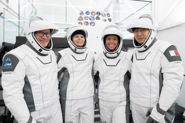First ever mission of space tourists around the Earth's poles successfully completed