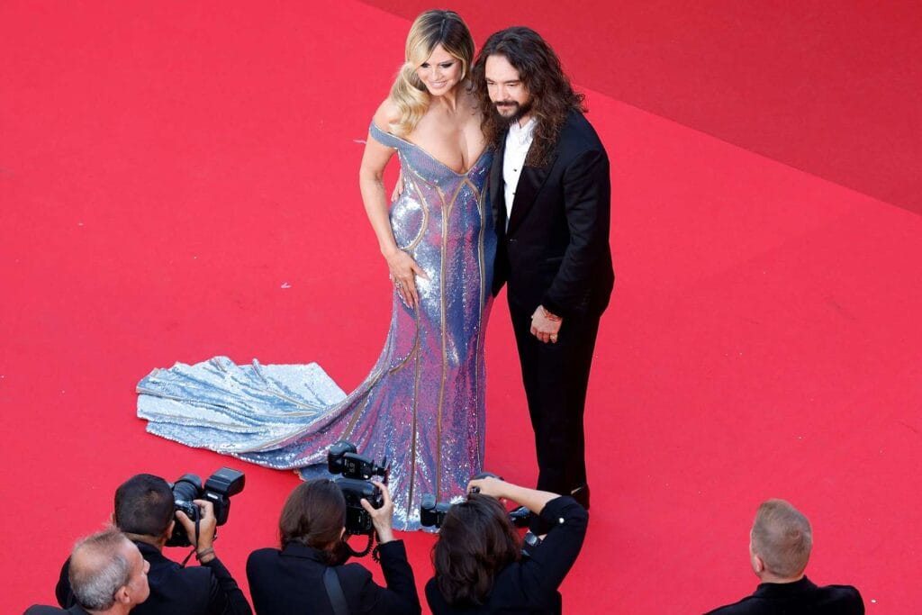 Heidi Klum broke the dress code of the Cannes Film Festival twice Heidi Klum broke the dress code of the Cannes Film Festival twice