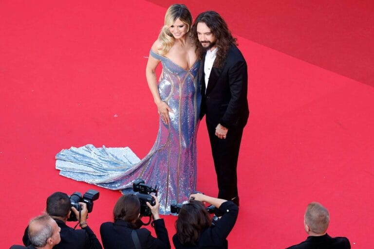 Heidi Klum broke the dress code of the Cannes Film Festival twice