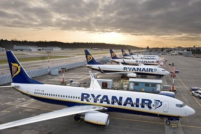 Ryanair to introduce a fine of up to 70 euros for non-compliance with baggage rules