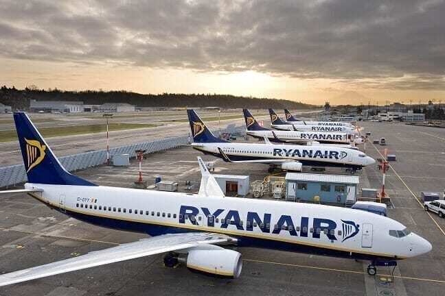 Ryanair to introduce a fine of up to 70 euros for non-compliance with baggage rules