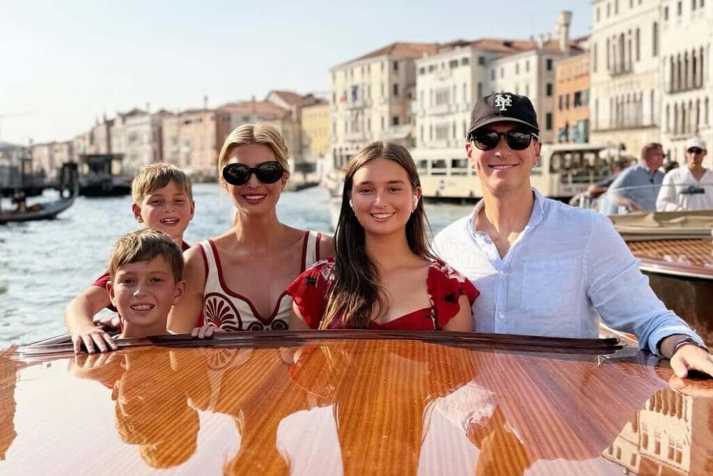 Ivanka Trump and her family arrived in Venice for Jeff Bezos's wedding Ivanka Trump and her family arrived in Venice for Jeff Bezos's wedding