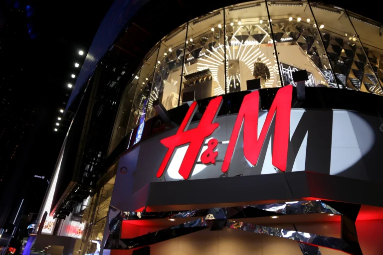 H&M shares rose 5.4% after the company announced increased demand and higher prices
