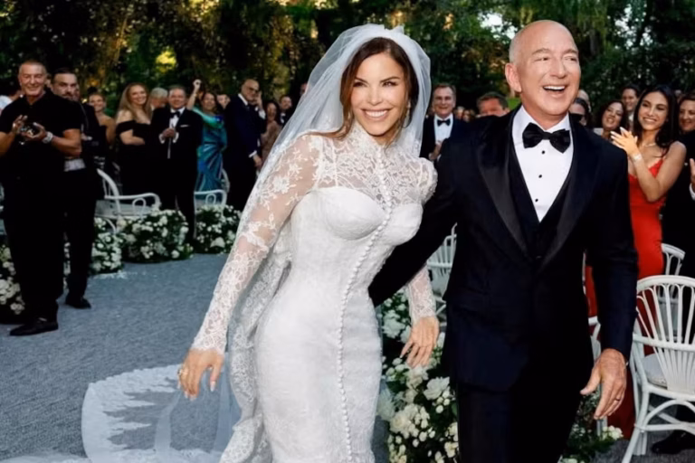 Brands earned about $222 million at the Bezos and Sanchez wedding