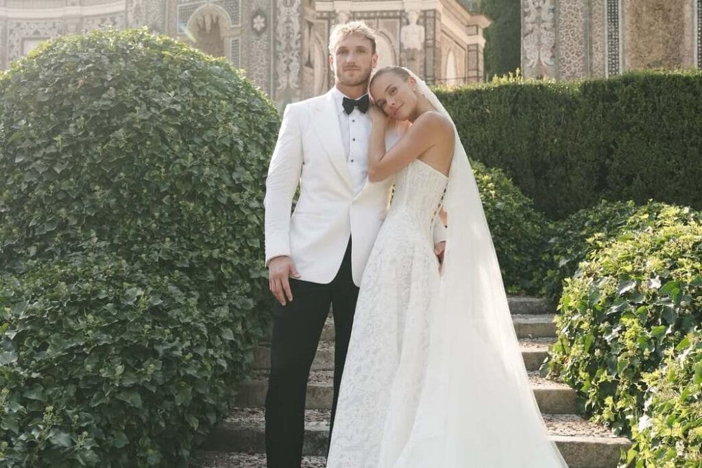 Model Nina Agdal got married Model Nina Agdal got married