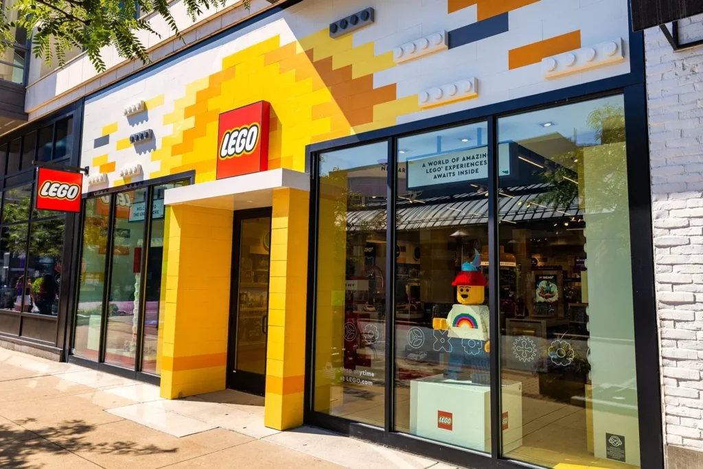 Lego achieves record revenue in the first half
