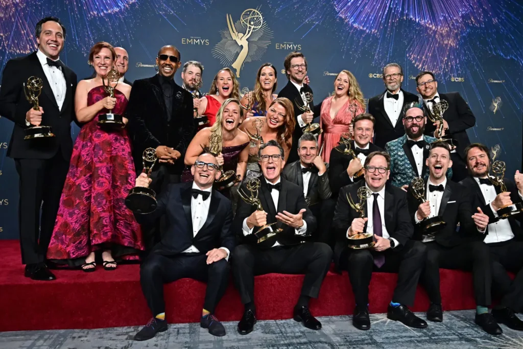 The Emmy Awards were presented in Hollywood