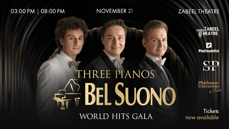 BEL SUONO: “THE BEST & THE NEW” — A Show Where Three Pianos Sound Like an Entire Orchestra!