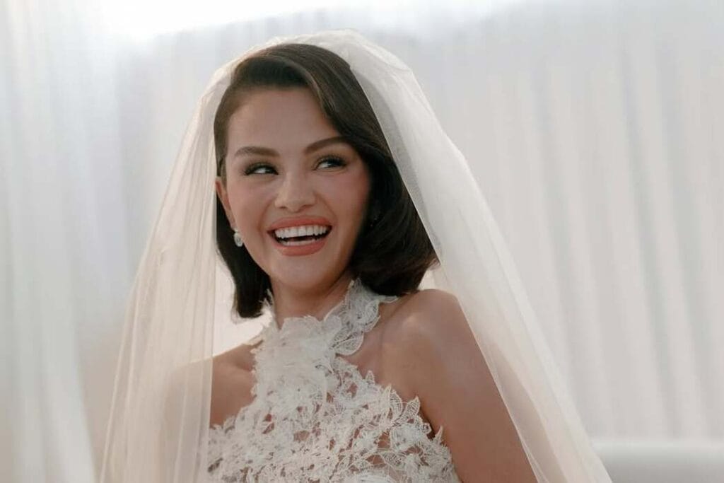 Three Ralph Lauren dresses: new photos from Selena Gomez's wedding