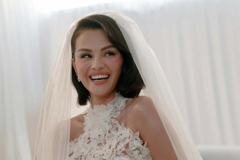 Three Ralph Lauren dresses: new photos from Selena Gomez's wedding