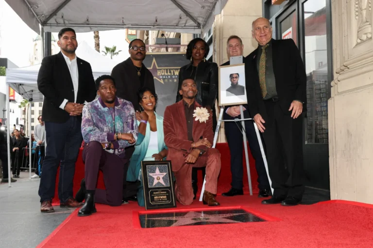 Marvel star Chadwick Boseman posthumously unveiled a star on the Walk of Fame