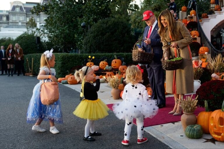 Donald and Melania Trump host Halloween Party at the White House