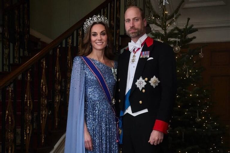 Kate Middleton poses with Queen Victoria's iconic tiara for the first time
