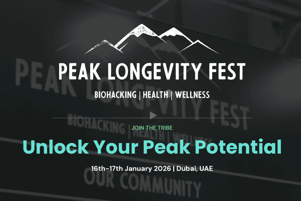 Peak Longevity Fest 2026 Returns to Dubai as the Region’s Most Curated Science-Backed Wellness Experience