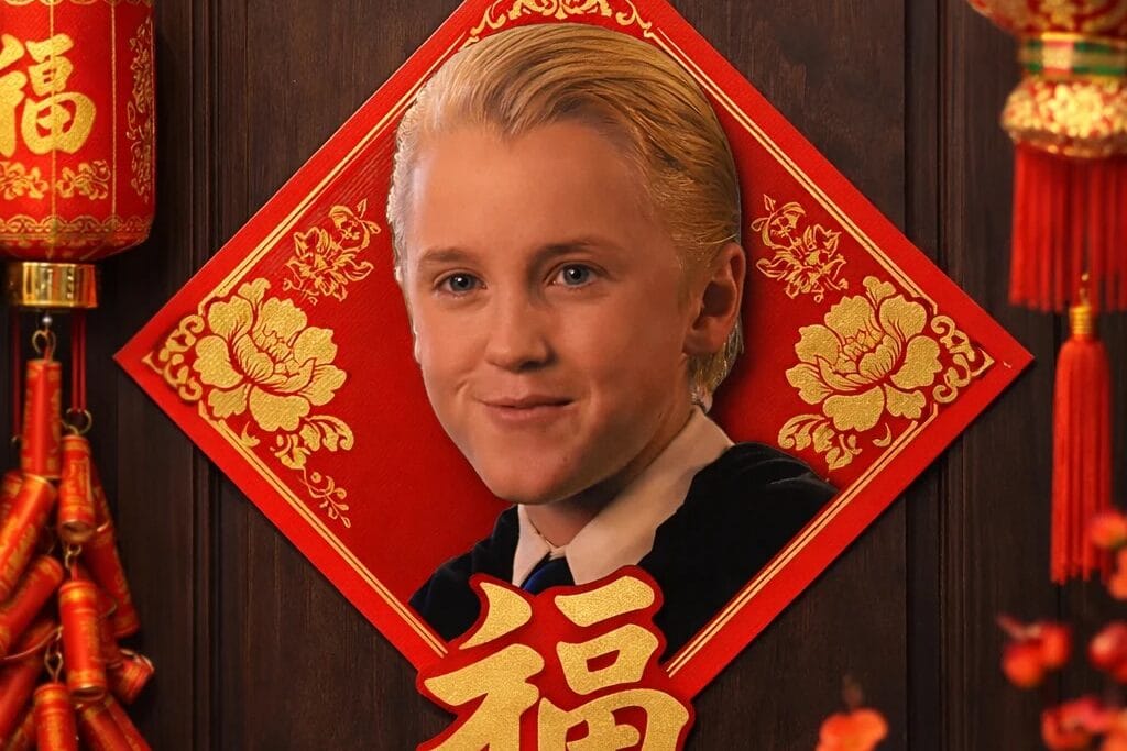 Draco Malfoy becomes China's New Year's Mascot