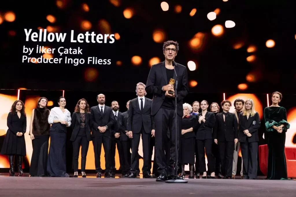 Turkish-French film "Yellow Letters" wins Berlinale Turkish-French film "Yellow Letters" wins Berlinale