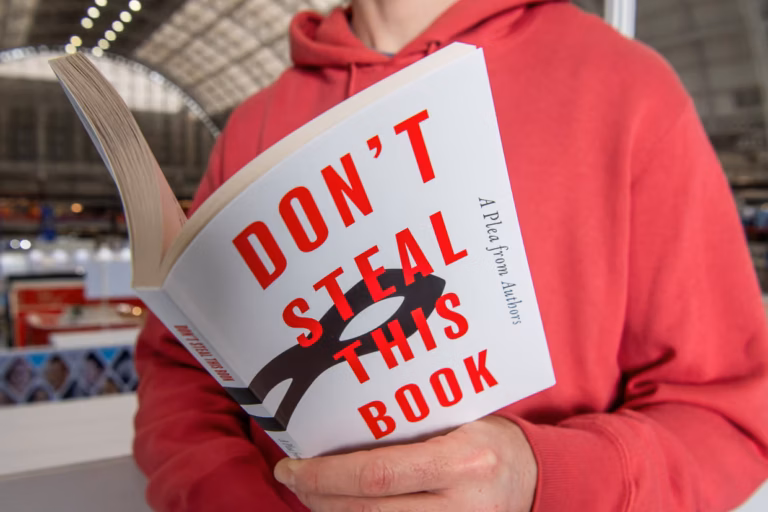 Thousands of writers join forces to create an 'empty' book to protest AI