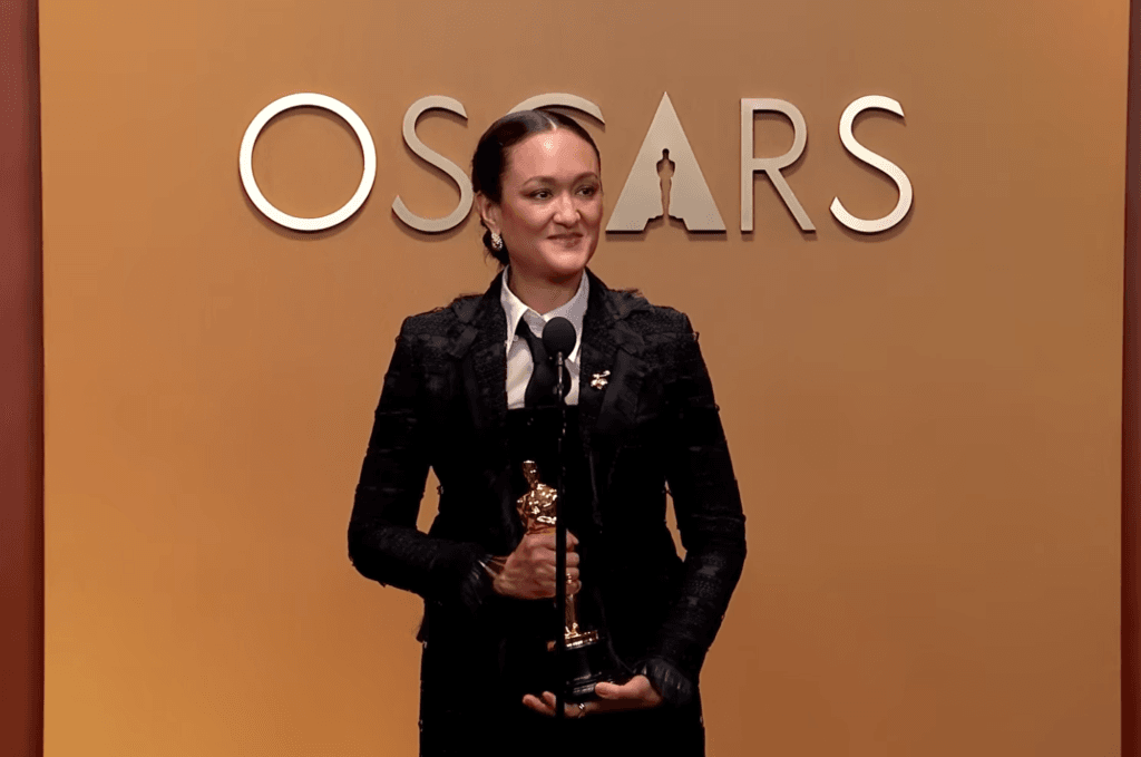 The Oscar for Best Cinematography was won by a woman for the first time The Oscar for Best Cinematography was won by a woman for the first time