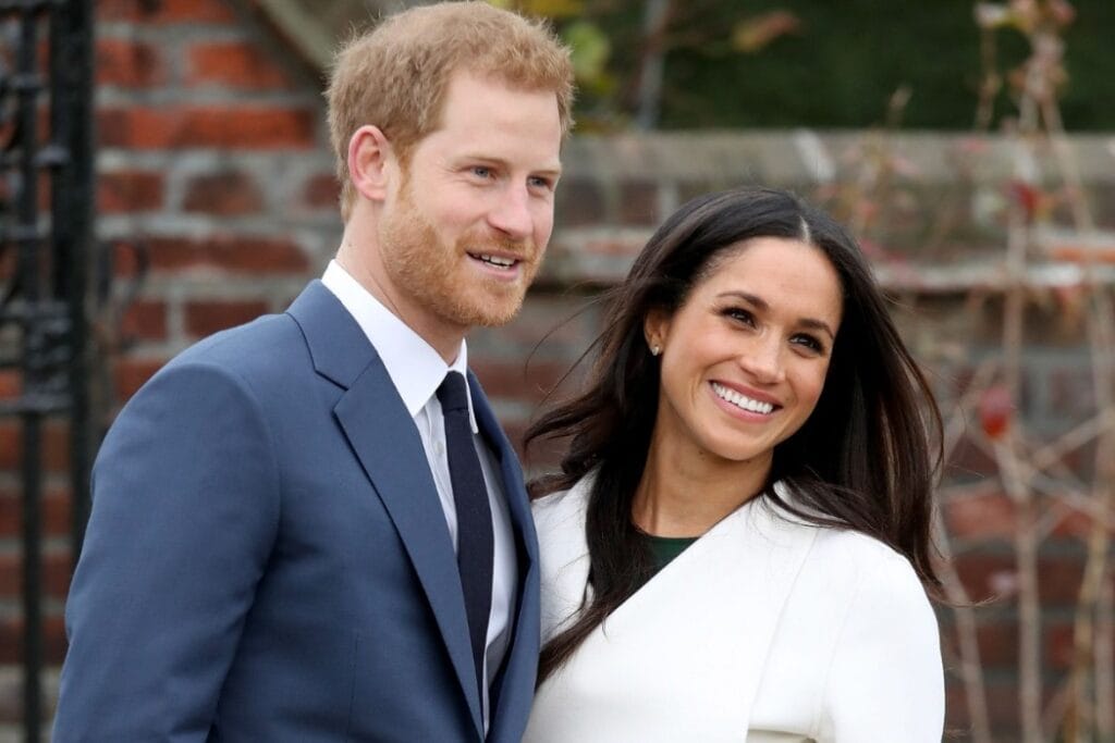 Prince Harry and Meghan Markle appeared at a closed Netflix party