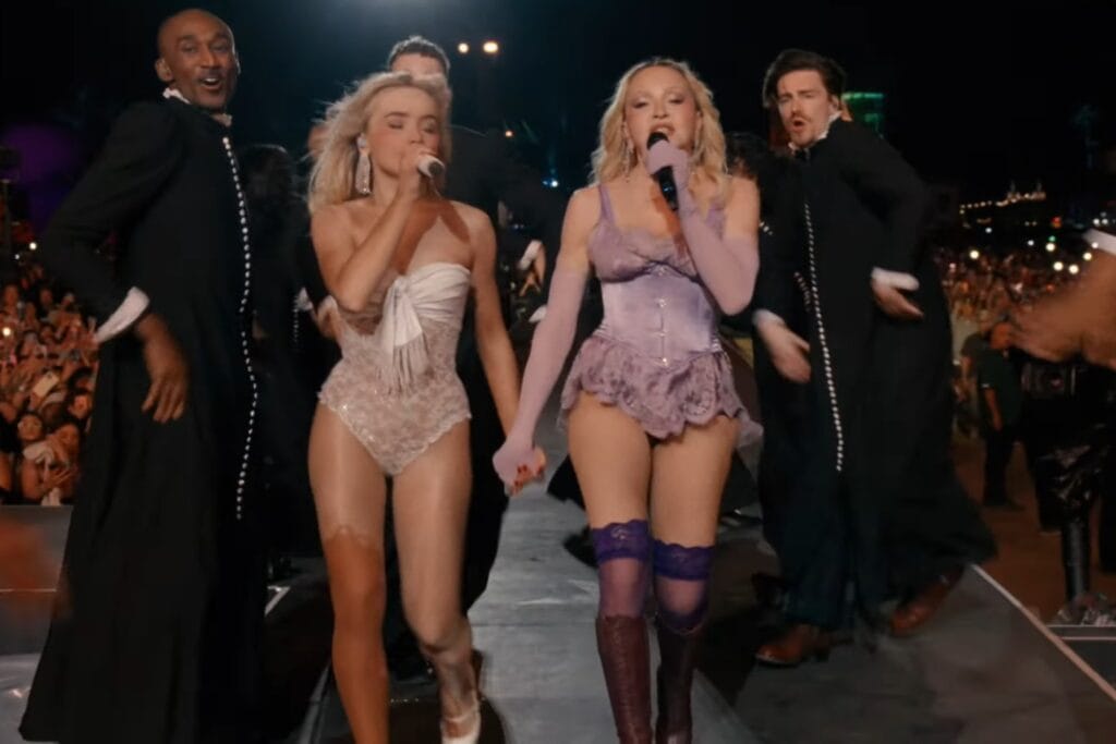 Sabrina Carpenter and Madonna Perform New Duet at Coachella 2026