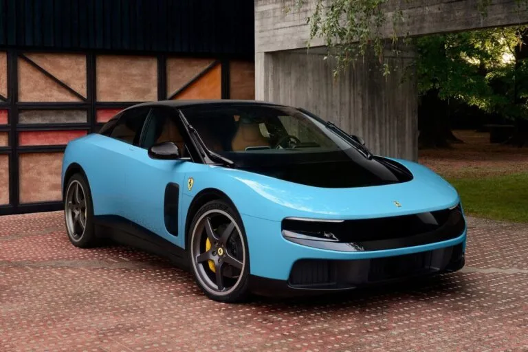Ferrari Unveils Its First Electric Vehicle Designed with Apple's Designer