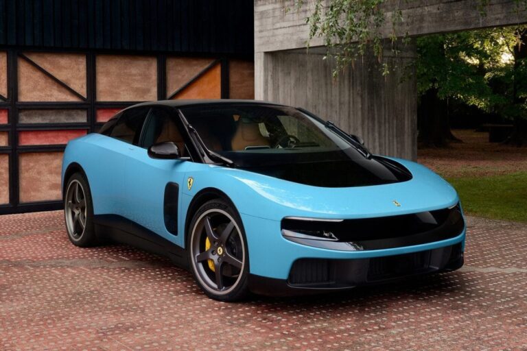 Ferrari Unveils Its First Electric Vehicle Designed with Apple's Designer