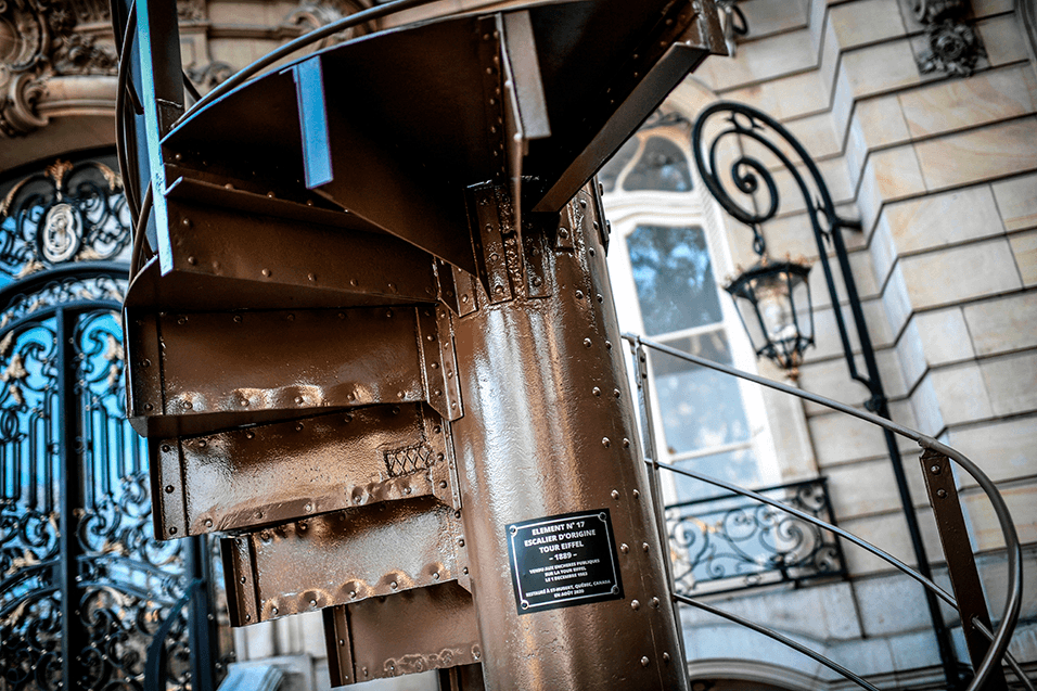 Fragment of the Original Eiffel Tower Stairs Sold for €450,000