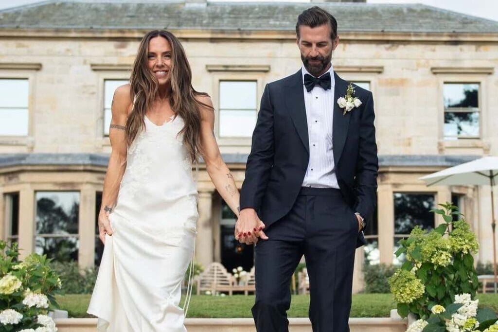 Former Spice Girls member Mel C got married for the first time