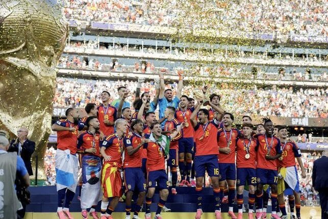 Spain defeated Argentina and became the world champion