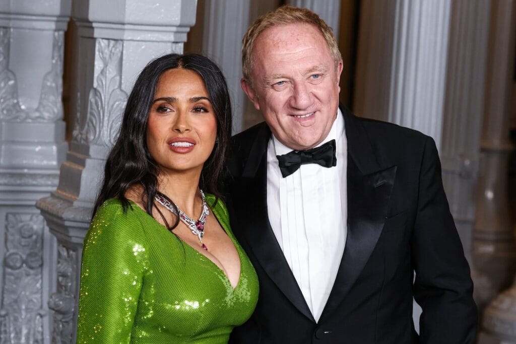 59-year-old Salma Hayek becomes a grandmother for the first time