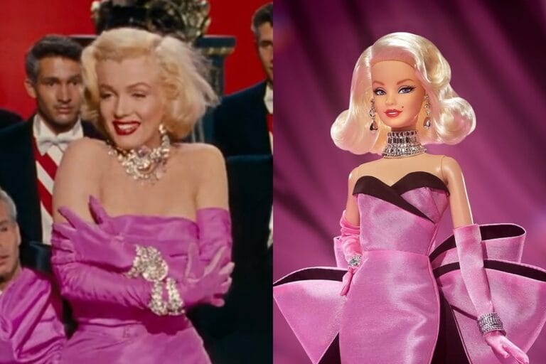 Mattel released a new Barbie in the image of Marilyn Monroe