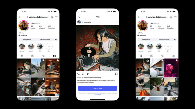 Instagram Introduces Feature to Add Tagged Posts to Profile Grid